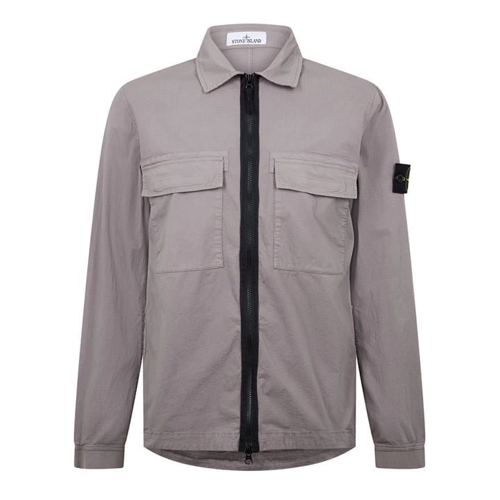 Stone Island Ripstop Overshirt - Grey